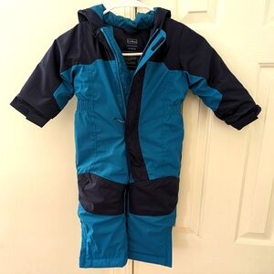 Toddler LL BEAN snowsuit sz 12-18M